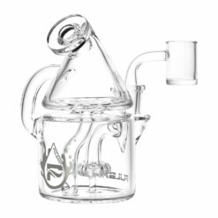 Shop Pulsar Travel Buddy Recycler Rig - 5.5" / 14mm F / Clear in australian