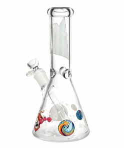 Shop Pulsar Full Wrapped Beaker Water Pipe -10.5"/14mm F/Psychedelic Spaceman in australian