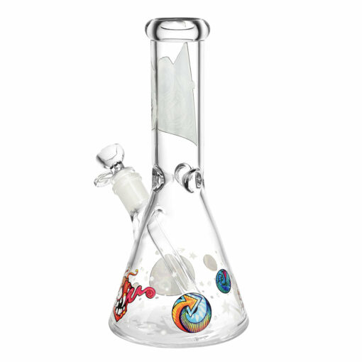 Shop Pulsar Full Wrapped Beaker Water Pipe -10.5"/14mm F/Psychedelic Spaceman in australian