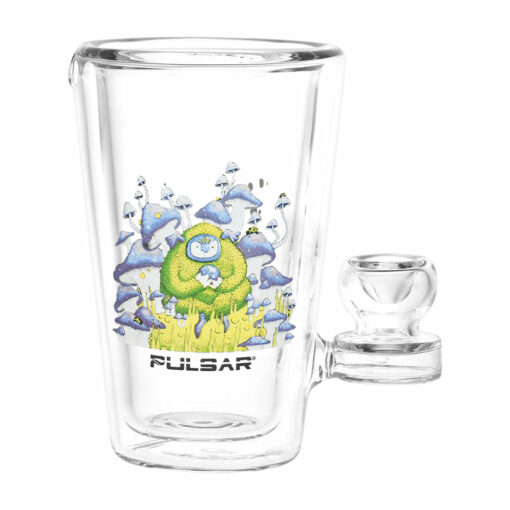 Shop Pulsar Design Series x Drinkable Series Glass Tumbler Pipe | 250mL | 5" in australian