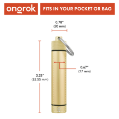 Shop Ongrok Aluminum Storage Keychain in australian