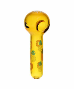 Shop Pulsar Fruit Series Pineapple Express Herb Pipe Glow Duo - 10