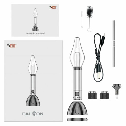 Shop Yocan Falcon 6 in 1 Concentrate/Dry Herb Vaporizer in australian