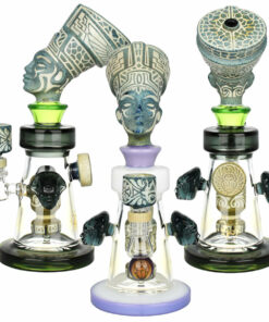 Shop Pulsar Hieroglyphs Ramses Water Pipe - 10"/14mm F/Colors Vary in australian