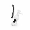 Shop Ritual - 5'' Silicone Upright Bubbler - Black & White Marble in australian