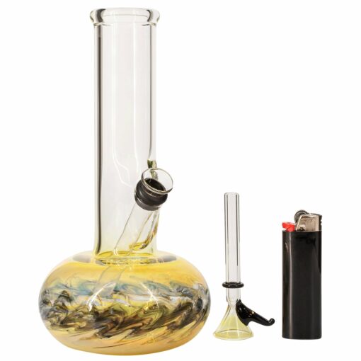 Shop LA Pipes "Smoke Signals" Buoy Fumed Base Bong in australian