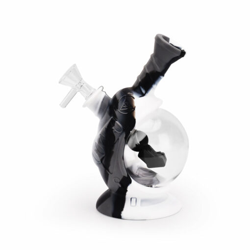 Shop Ritual - 7.5'' Silicone Astro Bubbler - Black & White Marble in australian