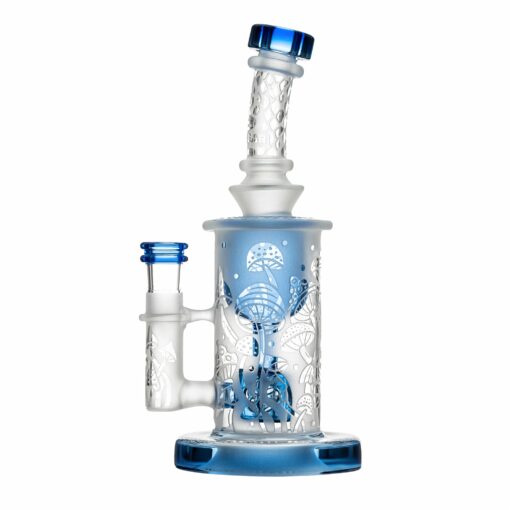 Shop Calibear Sandblasted Seed Of Life Perc Torus Can Bong in australian