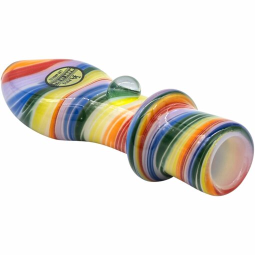 Shop LA Pipes "Rainbow Tornado" Chillum Pipe in australian