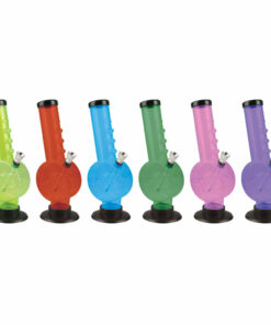 Shop 9" 420 Disc Acrylic Water Pipe - Colors Vary in australian