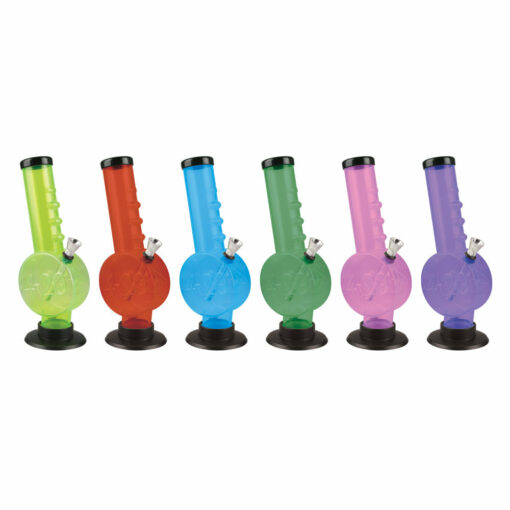 Shop 9" 420 Disc Acrylic Water Pipe - Colors Vary in australian