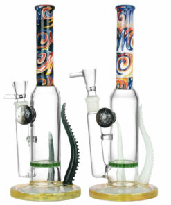 Shop Galaxy Kraken Water Pipe | 9.75" | 14mm F | Colors Vary in australian