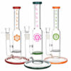 Shop Radiant Chakra Water Pipe - 9" / 14mm F / Colors Vary in australian