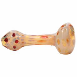 Shop LA Pipes Polka Dot Glass Spoon Pipe in australian