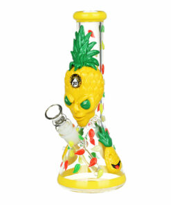 Shop Pulsar Alien Pineapple Beaker Water Pipe - 10" / 14mm F in australian