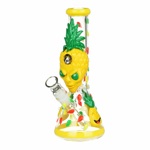 Shop Pulsar Alien Pineapple Beaker Water Pipe - 10" / 14mm F in australian