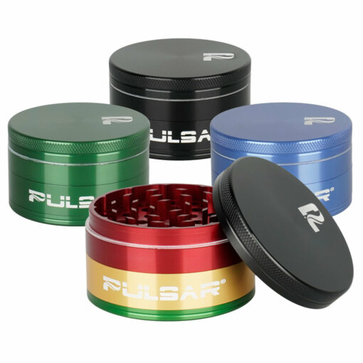 Shop Pulsar Solid Top Aluminum Grinder-GR760- 4pc / 2.5" in australian