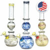 Shop Phoenix Rising Bubble Ball Water Pipe - 10.75"/Colors Vary in australian