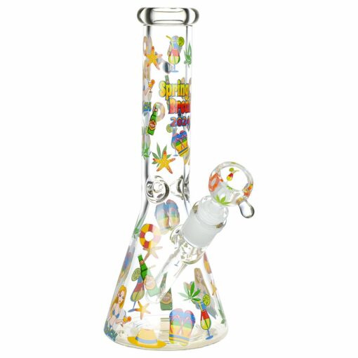 Shop Spring Break 2024 Glass Beaker Water Pipe | 10" | 14mm F in australian