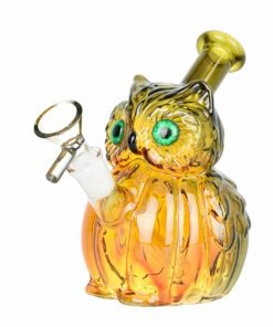 Shop What A Hoot Glass Water Pipe - 5