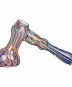 Shop DNA Twist Gold Fumed Hammer Bubbler - 6" in australian