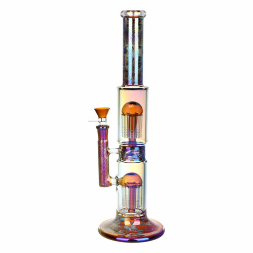 Shop Pulsar Dub Chamber Electro Etched Water Pipe | 13.75" | 14mm F in australian