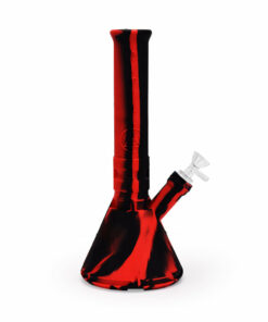 Shop Ritual - 12'' Deluxe Silicone Modular Beaker - Black & Red in australian