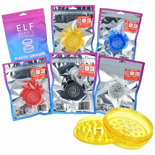 Shop ELF Supply Plastic Grinder - 2" / 2pc / 6CT BOX in australian