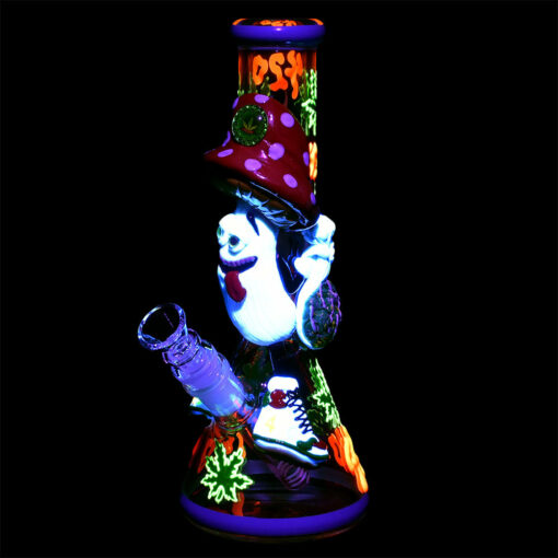 Shop Stoney Shroom Bro 3D Painted Water Pipe | 10.25" | 14mm F in australian