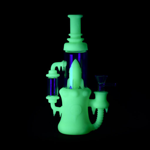 Shop Ritual - 8.5'' Silicone Rocket Recycler - UV Titanium White in australian