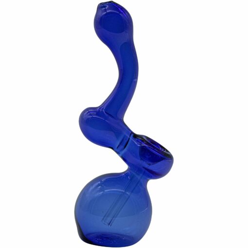 Shop LA Pipes "Sherbub" Glass Sherlock Bubbler Pipe (Various Colors) in australian