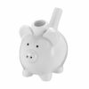 Shop Pig Novelty Pipe - White Color in australian