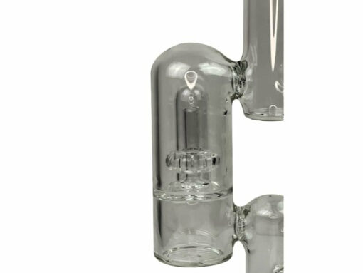 Shop Daze Glass - 14" Rocket Ship Dual Showerhead Perc Glass Water Pipe in australian