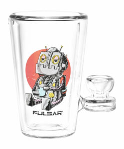 Shop Pulsar Design Series x Drinkable Series Glass Tumbler Pipe | 250mL | 5