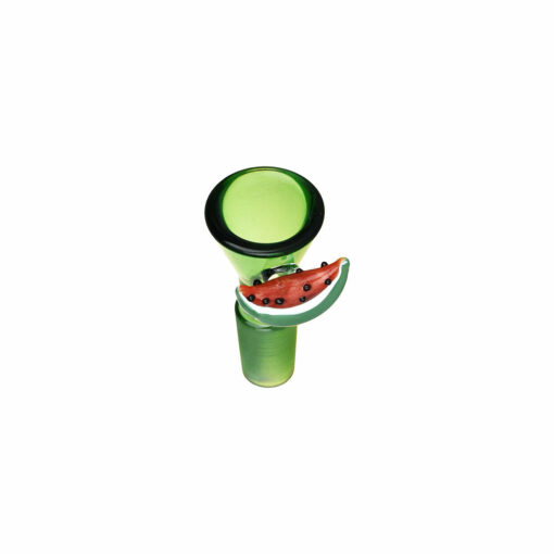 Shop Pulsar Fruit Series Watermelon Zkittles Herb Pipe Glow Duo - 10" / 14mm F in australian