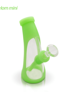 Shop Waxmaid 5.67″ Mini Horn Silicone Glass Bubbler in australian