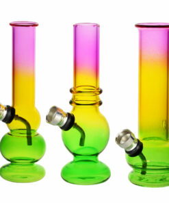 Shop Sunset Ombre Glass Mini Water Pipe - 5.75"/Grommet/Styles Vary in australian