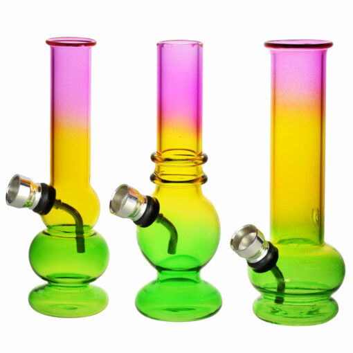 Shop Sunset Ombre Glass Mini Water Pipe - 5.75"/Grommet/Styles Vary in australian