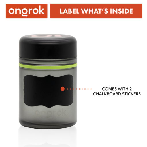 Shop Ongrok 500ml Child Resistant Jars, 2 pack in australian