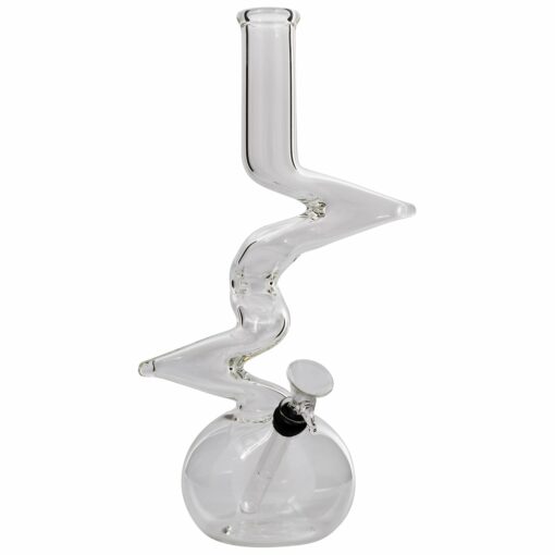 Shop LA Pipes "Jacob's Ladder" Crystal Clear Zong Bong in australian