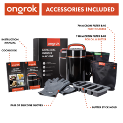 Shop Ongrock Large (Full-Size) Botanical Infuser Machine and Kit in australian