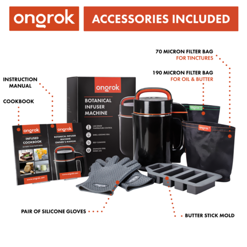 Shop Ongrock Large (Full-Size) Botanical Infuser Machine and Kit in australian