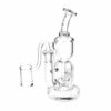 Shop Pulsar Emergence Hourglass Recycler Rig - 7.5" / 14mm F / Clear in australian