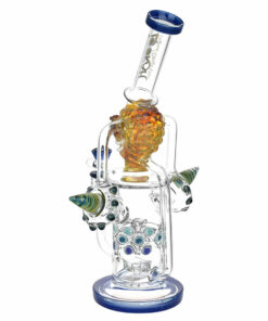 Shop Lookah Crazy Clown Recycler Water Pipe - 13