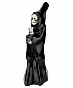 Shop Hooded Skeleton Cupbearer Ceramic Bong in australian