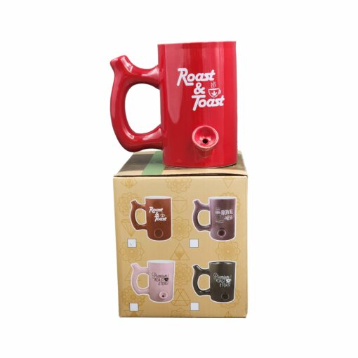 Shop Red Premium Roast & Toast Mug in australian