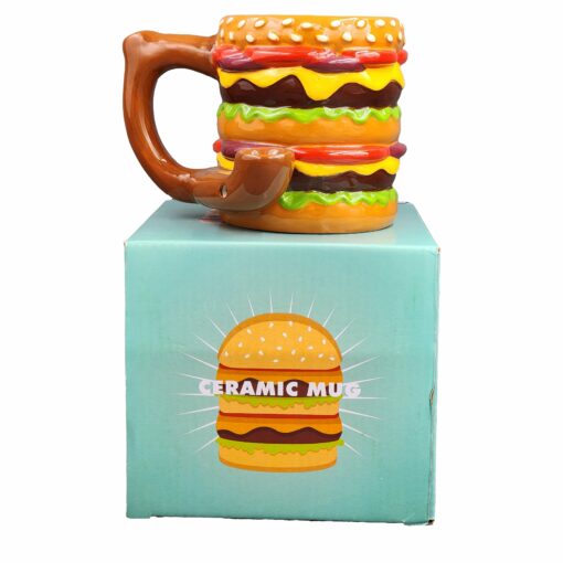 Shop Cheeseburger pipe mug from gifts by Fashioncraft® in australian