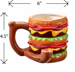 Shop Cheeseburger pipe mug from gifts by Fashioncraft® in australian