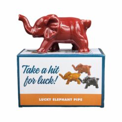 Shop elephant novelty pipe - red color in australian