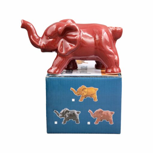 Shop elephant novelty pipe - red color in australian